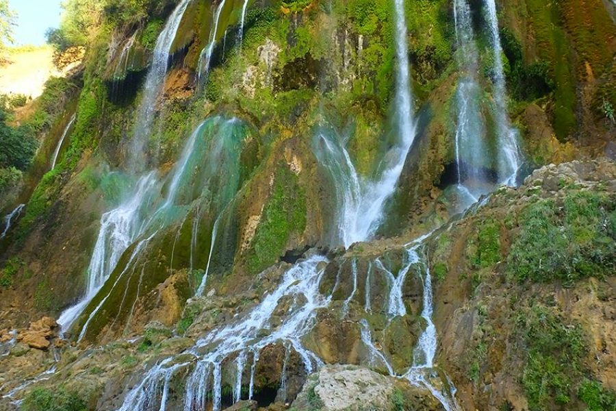 Tour Bisheh waterfall