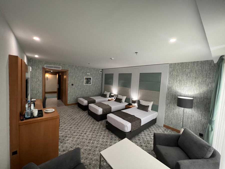 اتاق سه تخته