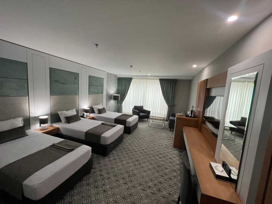 اتاق دولوکس سه تخته