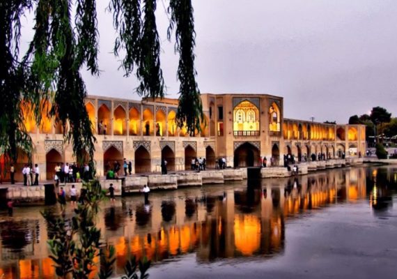 Khaju Bridge in Isfahan